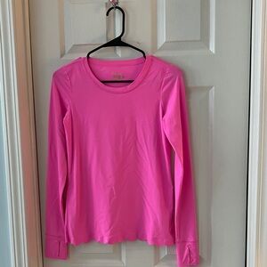 Pink Long Sleeve Top